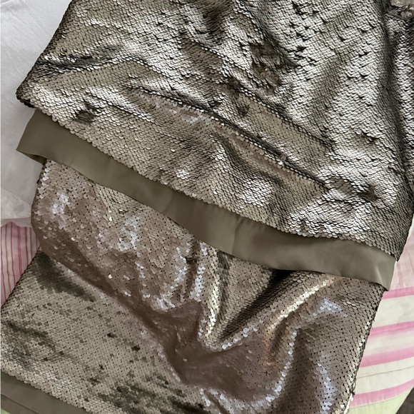 Banana Republic Shimmering Silver Mini Sequin Dress - Picture 13 of 13